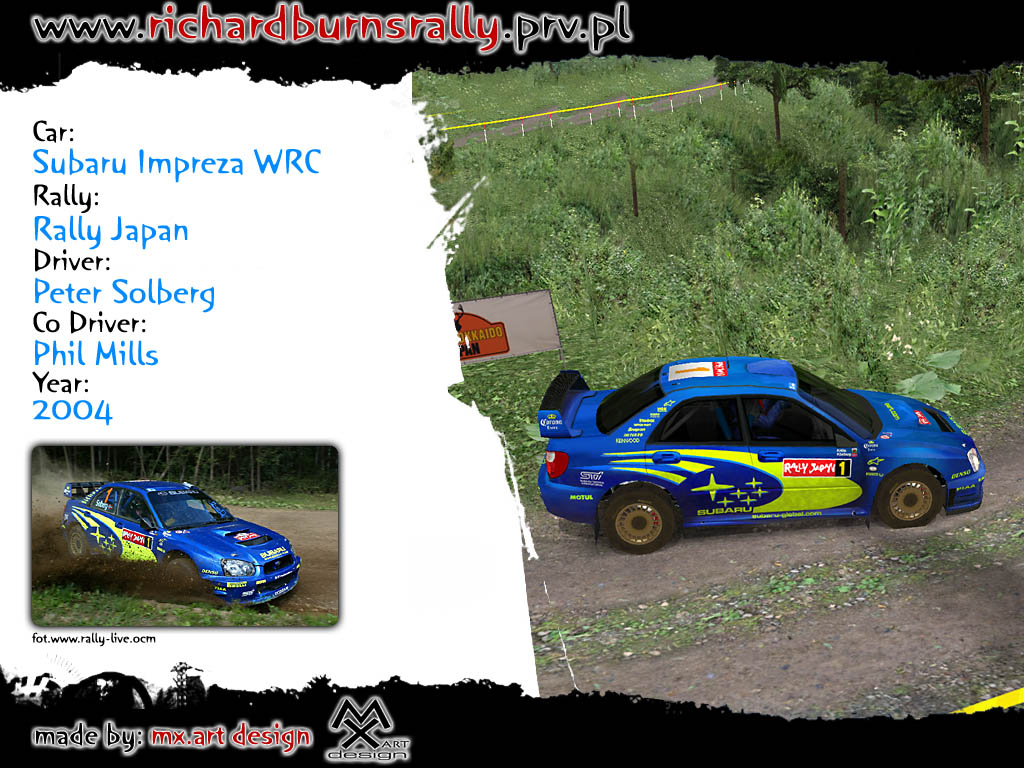 Richard Burns Rally Downloads Skiny Subaru Impreza